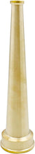Load image into Gallery viewer, 1.5 Inch Brass Fire Hose Nozzle with NPSH/NPT Connections - Durable &amp; Versatile