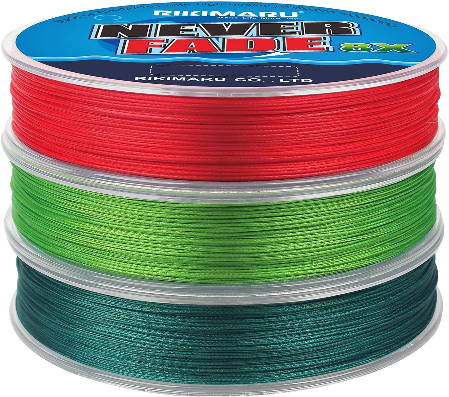 Exceptional 10LB 8X Braided Fishing Line - Never Fade, Wear-Resistant Technology
