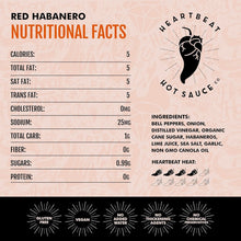 Load image into Gallery viewer, Versatile Red Habanero Hot Sauce: 6 oz Bottles, Ideal for Savory &amp; Sweet Meals