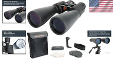 Load image into Gallery viewer, Ergonomic 15-35x70 Zoom Binoculars – Ideal for Nature Observations &amp; Stargazing