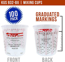 Load image into Gallery viewer, Graduated Measuring Cups – 100 Pack, Perfect for Automotive Paints &amp; Epoxy