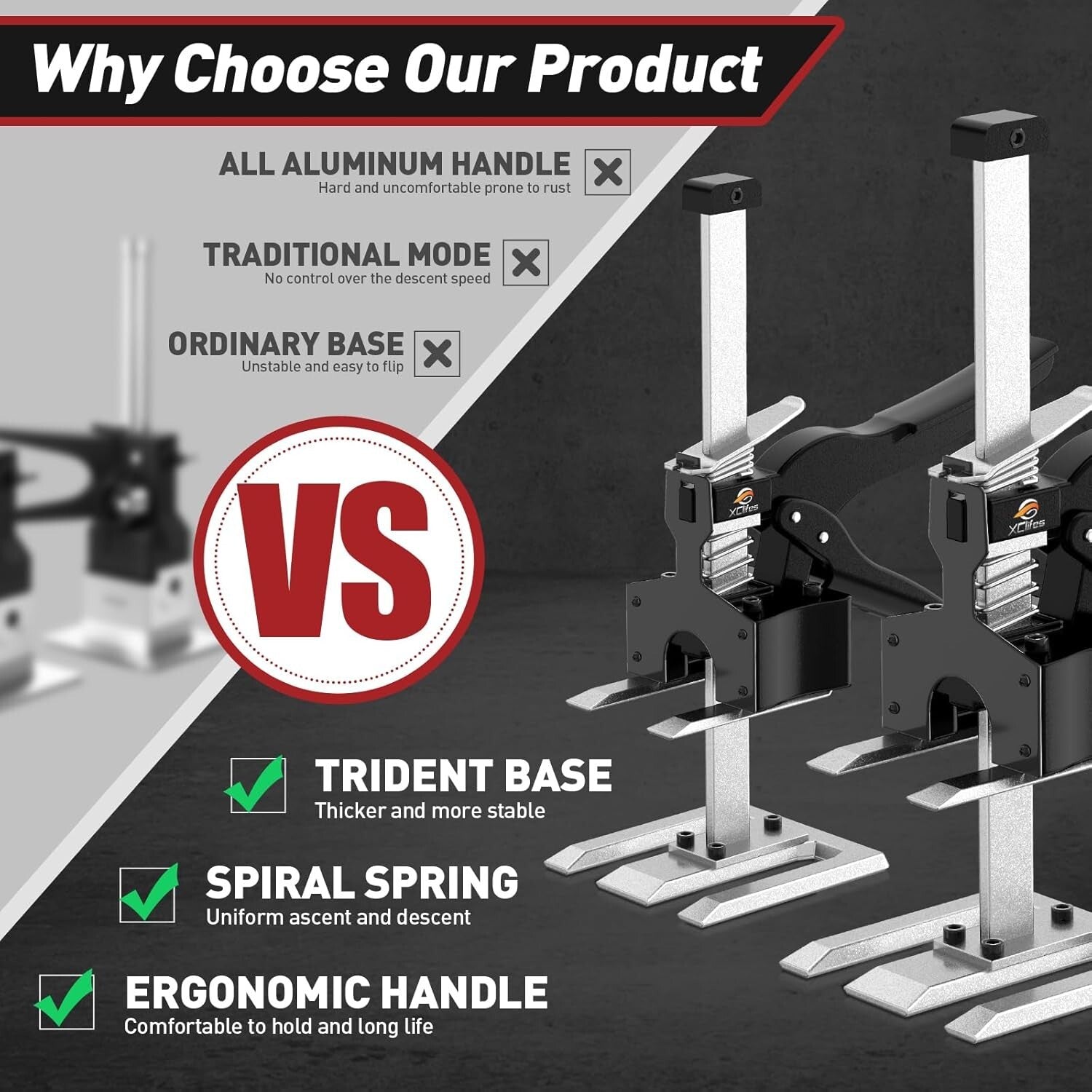 Ergonomic Multi-Function Lifting Device for Easy Door and Tile Installation