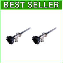 Load image into Gallery viewer, Frost-Free Sillcock Pipe 1/2 Inch PEX &amp; 3/4 Inch Hose Bib - Brass Chrome Finish