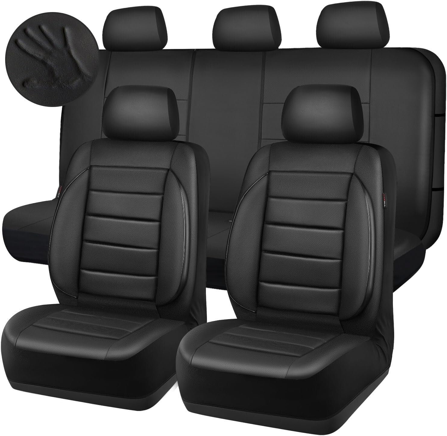 Fashionable Universal Fit Leather Seat Covers with Full Coverage Protection