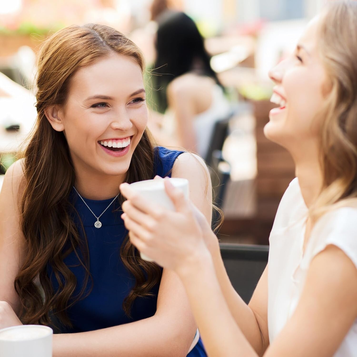 Elegant Compass Necklace for Graduation - 925 Sterling Silver or Gold Plated