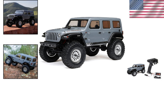 2019 Jeep Wrangler JLU CRC 1/24 Scale RC Truck - 4WD RTR with Battery & Charger