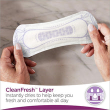 Load image into Gallery viewer, Discreet Long Micro Liners for Light Bladder Leaks - 50 Pack, Unscented Comfort