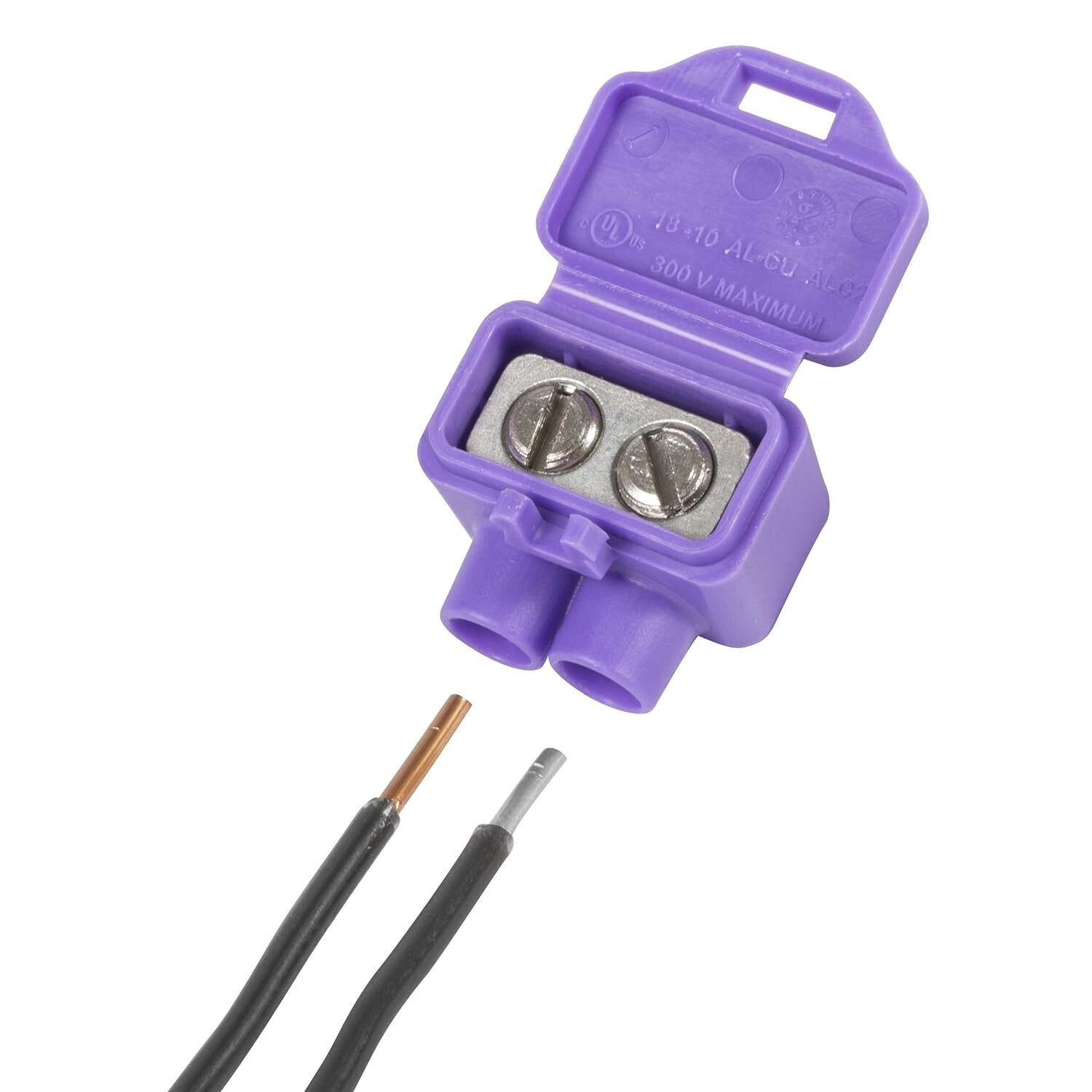 Cost-Effective 25-Pack Purple AlumiConn Connectors for Aluminum Wiring Repairs