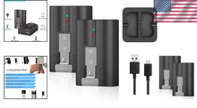Load image into Gallery viewer, Rechargeable 6040mAh Battery Pack &amp; Charger for Ring Doorbell and Spotlight Cam