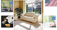 Load image into Gallery viewer, DIY-Friendly Clear Window UV Film - 48in x 12ft, Includes Tools for Easy Setup