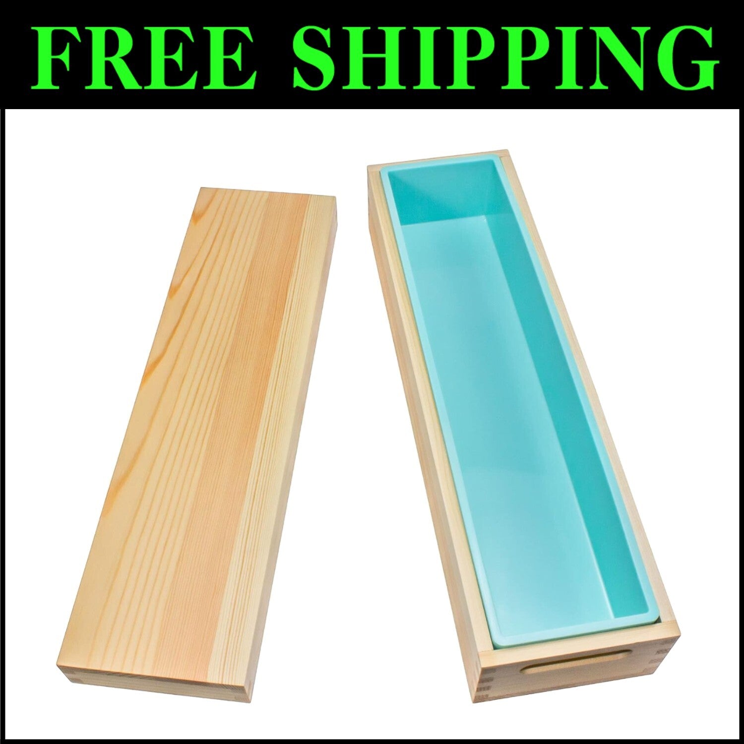 Extra Large Wooden Soap Molds for 5 lb Batches – Ideal for Creative Soap Makers