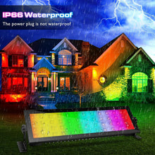 Load image into Gallery viewer, Remote-Controlled 2-Pack LED Stage Wash Light Bar - Perfect for Events &amp; Parties