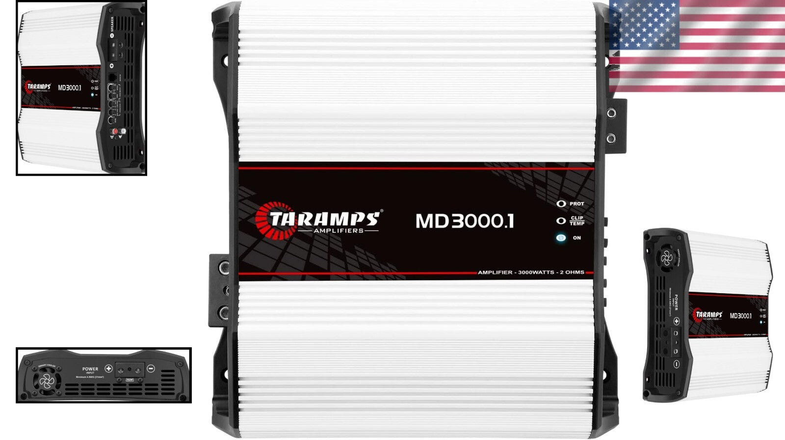 3000 Watts RMS Class D Mono Amplifier - MD 3000.1 for Superior Sound Performance