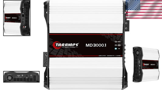 3000 Watts RMS Class D Mono Amplifier - MD 3000.1 for Superior Sound Performance