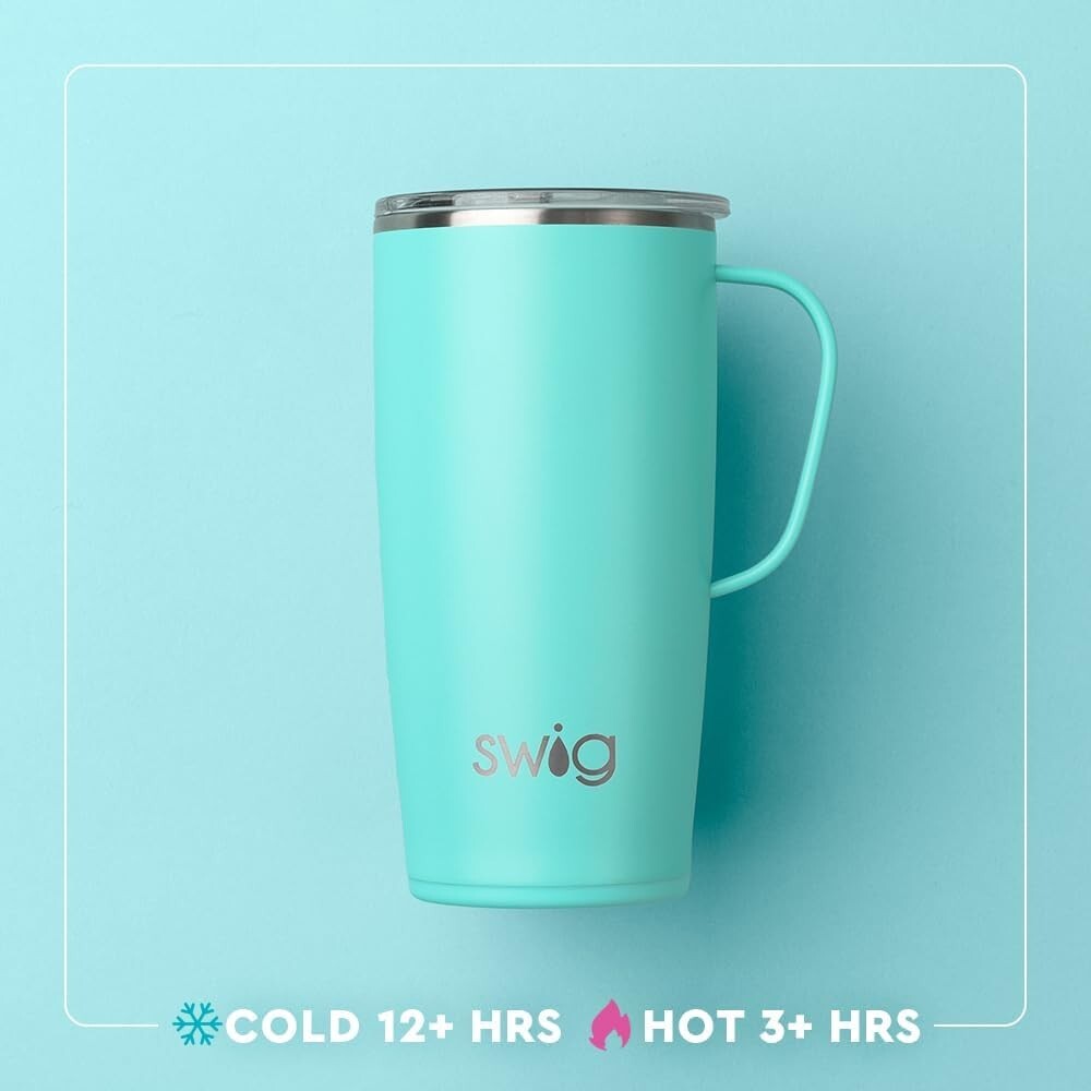 22oz Insulated Mug for Hot & Cold Drinks: Perfect Travel Companion for Adults