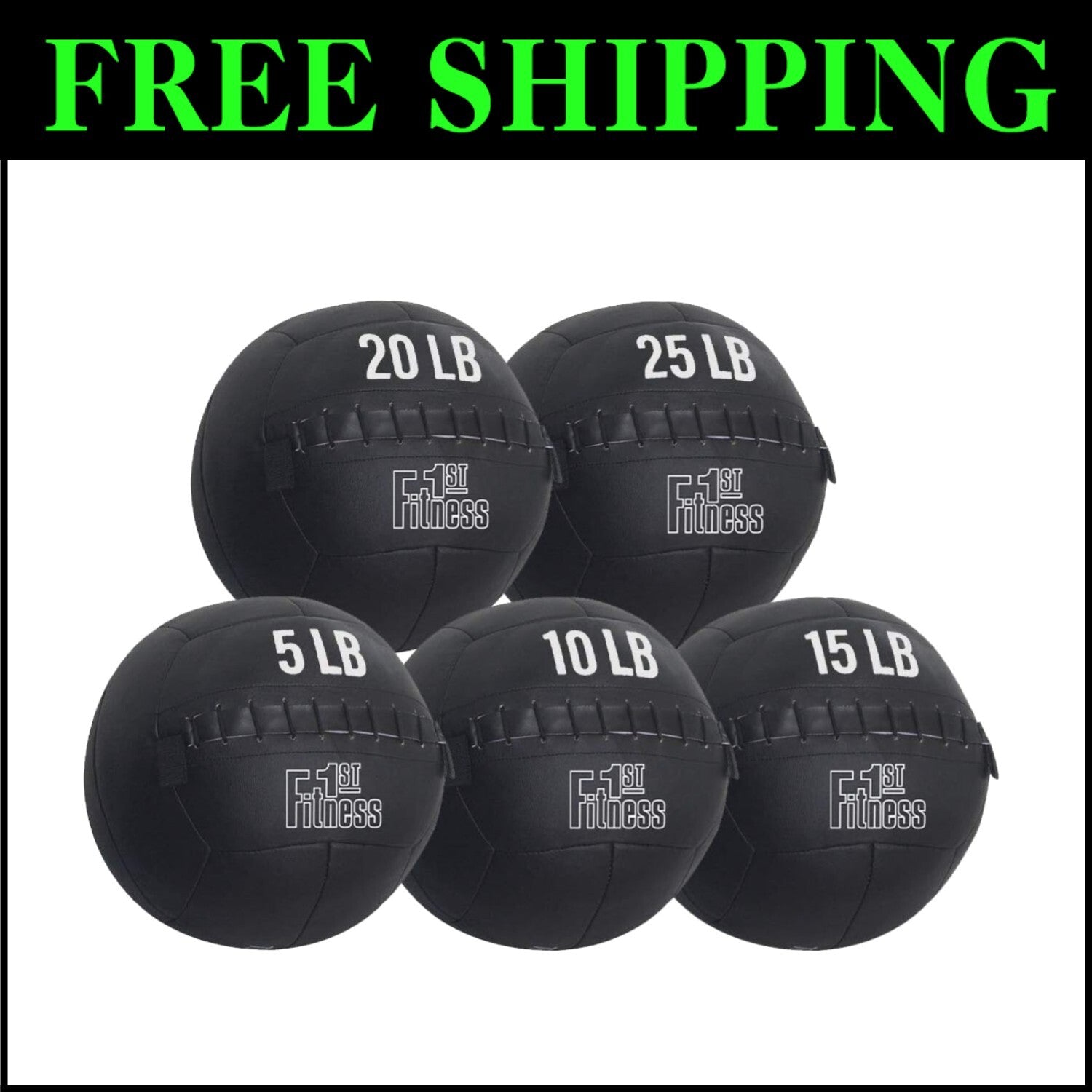 Triple Stitched 22-Inch Soft Wall Ball - Core Stability & Strength Training