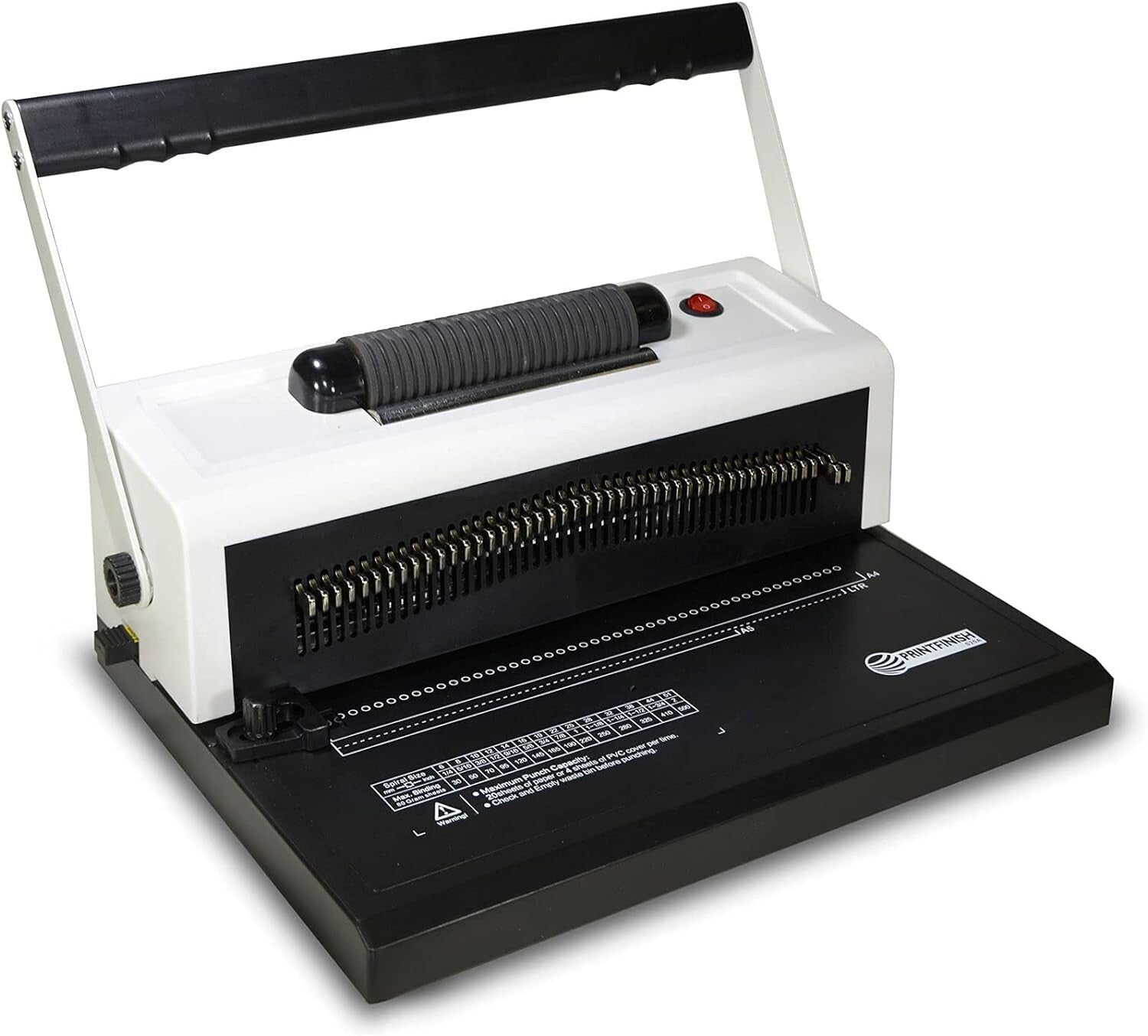 S25A Coil Binding System - 20 Sheets, Electric Inserter & FREE Coils Included