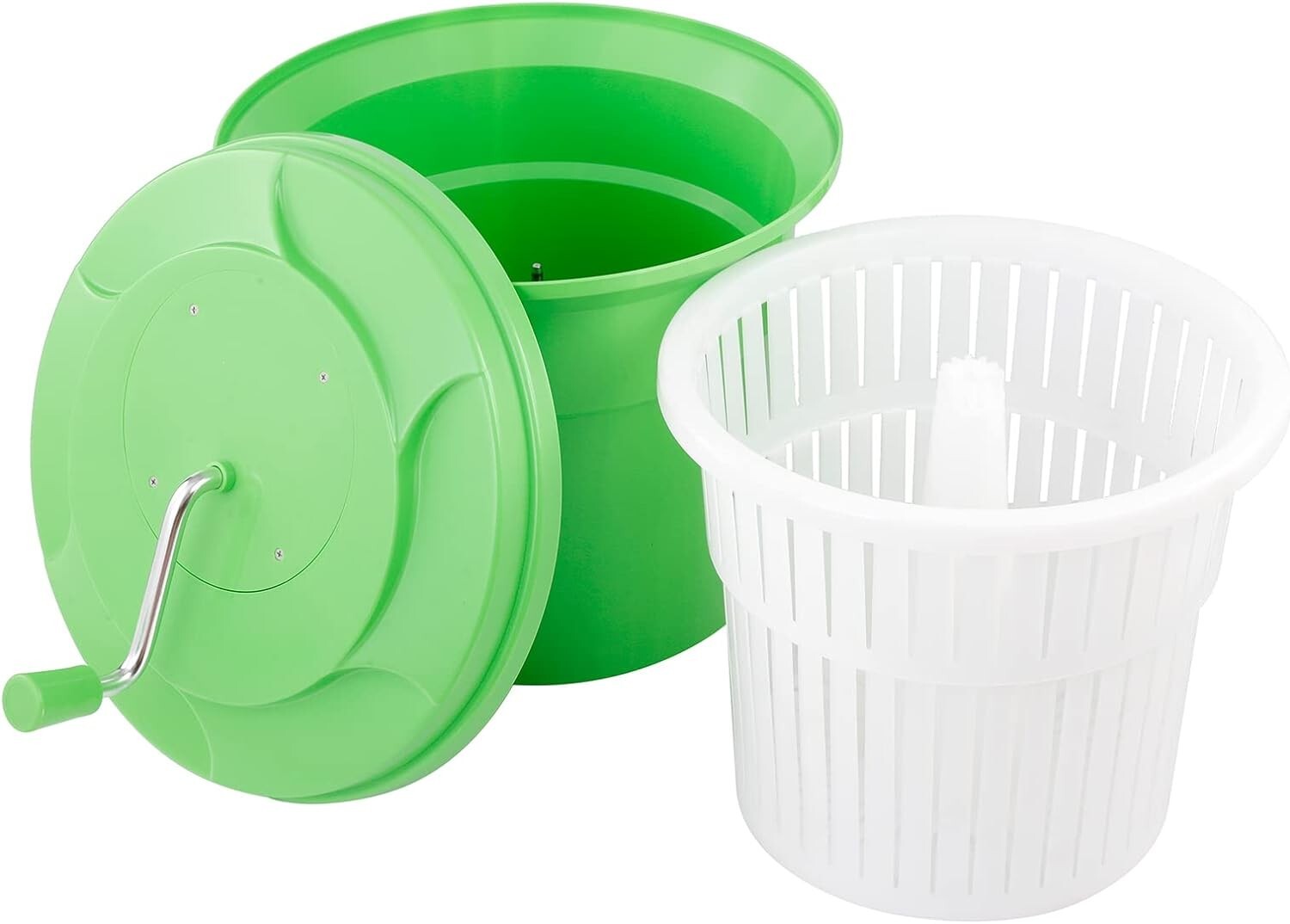 FDA Compliant 5-Gallon Salad Spinner - Quickly Dry Greens in Commercial Kitchens