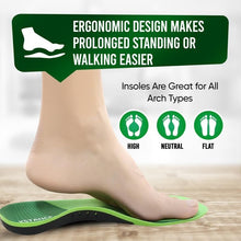Load image into Gallery viewer, Arch Support Insoles for Flat Feet &amp; Overpronation - Lasts up to 24 Months