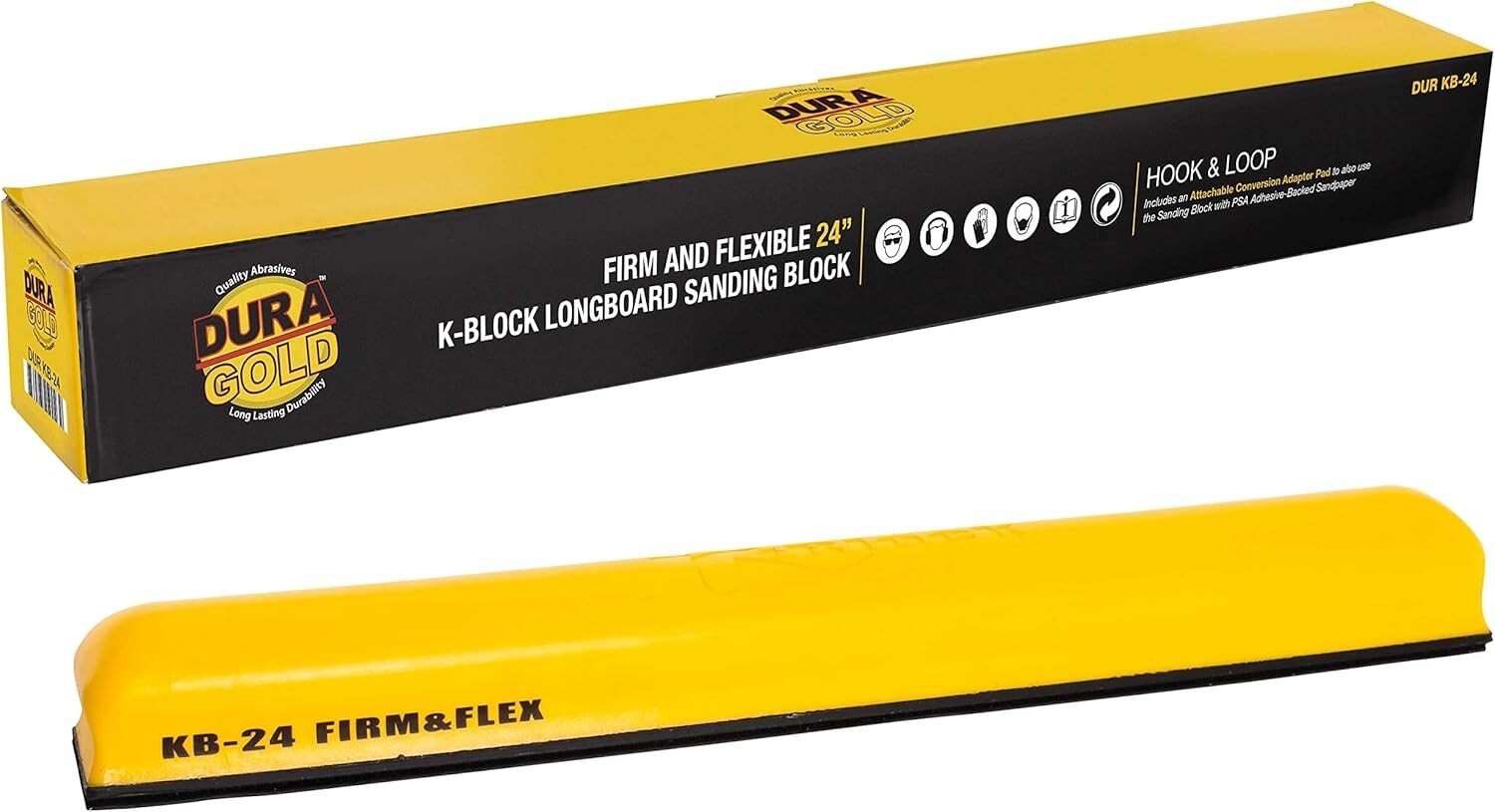 Pro 24" Longboard Sander with Dual Sandpaper Compatibility for Beating Limits