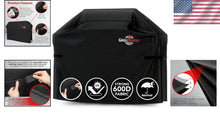 Load image into Gallery viewer, Durable Black BBQ Grill Cover, 52" - Waterproof &amp; Fade Resistant, Universal Fit