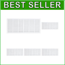 Load image into Gallery viewer, Easy to Install 30 x 12 White Return Vent Grilles, Pack of 5 for Optimal Airflow