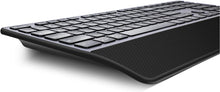 Load image into Gallery viewer, Multi-Device Rechargeable Keyboard with 3-Level Backlit for Office &amp; Home Use