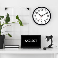 Load image into Gallery viewer, Modern 14-Inch Battery-Operated Wall Clock - Sleek Design for Tranquil Spaces
