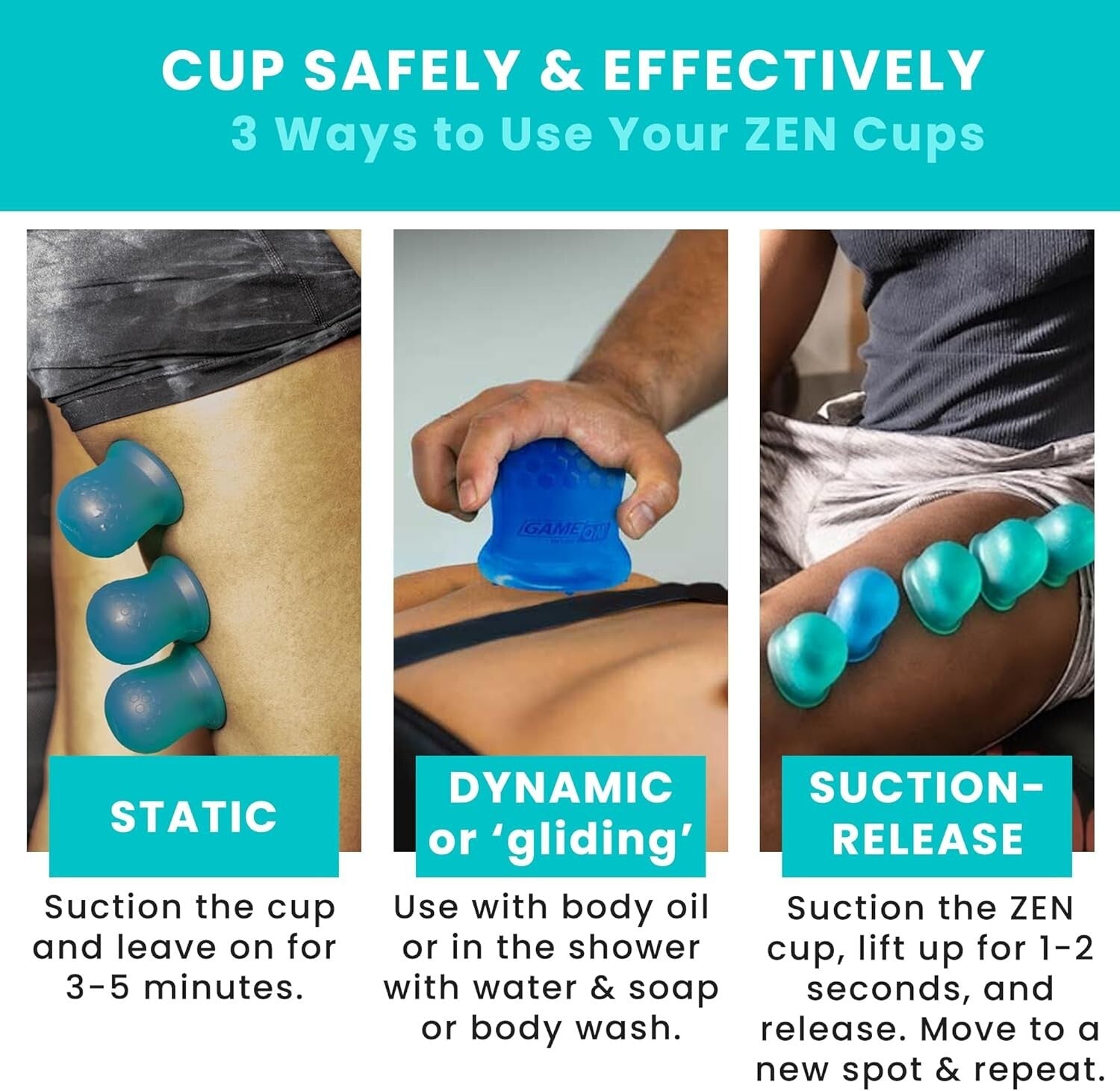 Dual-Function Cupping Therapy Set for Myofascial Release & Muscle Recovery