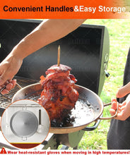 Load image into Gallery viewer, 3-Way Adjustable Vertical Skewer for Tacos, Shawarma &amp; Kabobs - Stainless Steel