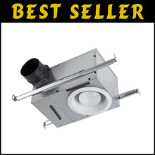 Load image into Gallery viewer, Compact Recessed Ventilation Fan with Light - 70 CFM, Ideal for Kitchen &amp; Bath