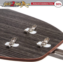 Load image into Gallery viewer, Modern 52-Inch Indoor Ceiling Fan with Reversible Motor &amp; Quick-2-Hang Blades