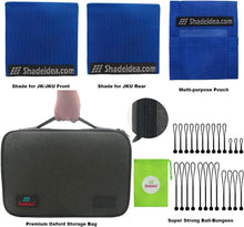 Load image into Gallery viewer, Premium Double Layered UV Blocking Jeep Sun Shade - JKU Roof Cover (2007-2018)