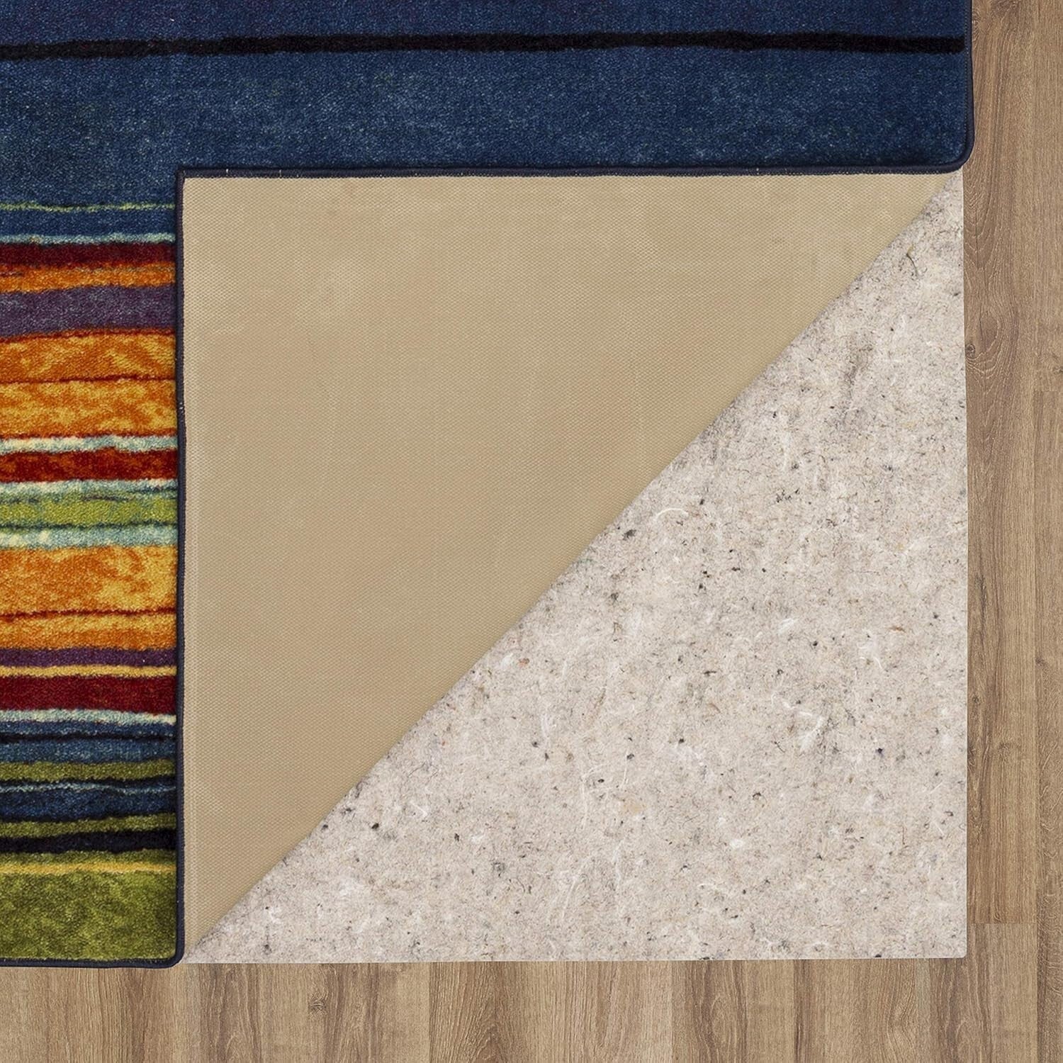 Elegant and Functional 2' x 8' Stain Resistant Stripe Area Rug for Living Spaces