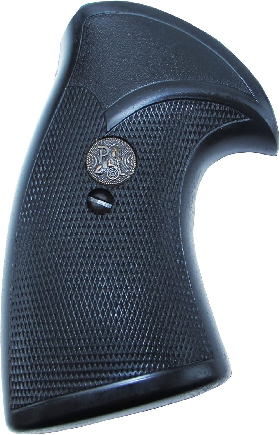 Deep Checkered Black Rubber Grip for Ruger Redhawk – Enhanced Shooting Accuracy