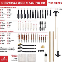 Load image into Gallery viewer, Universal Gun Cleaning Kit for Shotguns, Rifles, and Handguns - Portable Case