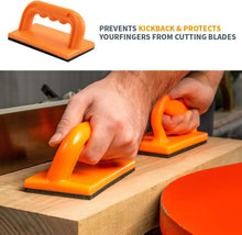 Load image into Gallery viewer, Premium 6-Piece Woodworking Safety Kit: Push Blocks, Taper Jig &amp; Sticks Included