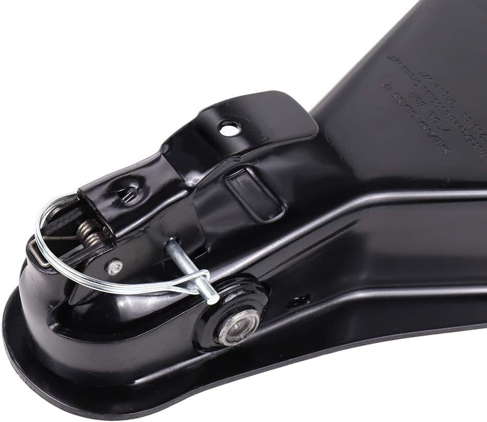 Lightweight 8000lbs A-Frame Hitch for Trailers - Yoke-Style with Black Finish