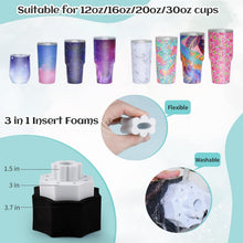 Load image into Gallery viewer, 32-Piece Epoxy Tumbler Art Kit with Low Noise Mixer and Cup Drying Racks