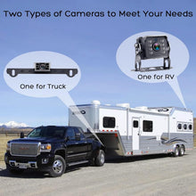 Load image into Gallery viewer, Reliable 7 Inch Wired Backup Camera - 1080P HD Night Vision for Trucks &amp; RVs