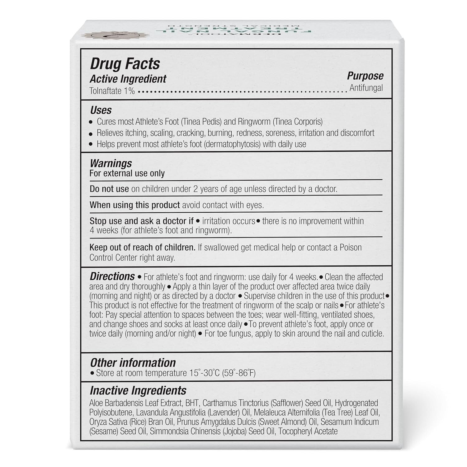 Extra Strength Anti-Fungal Toenail Treatment with Natural Ingredients Formula