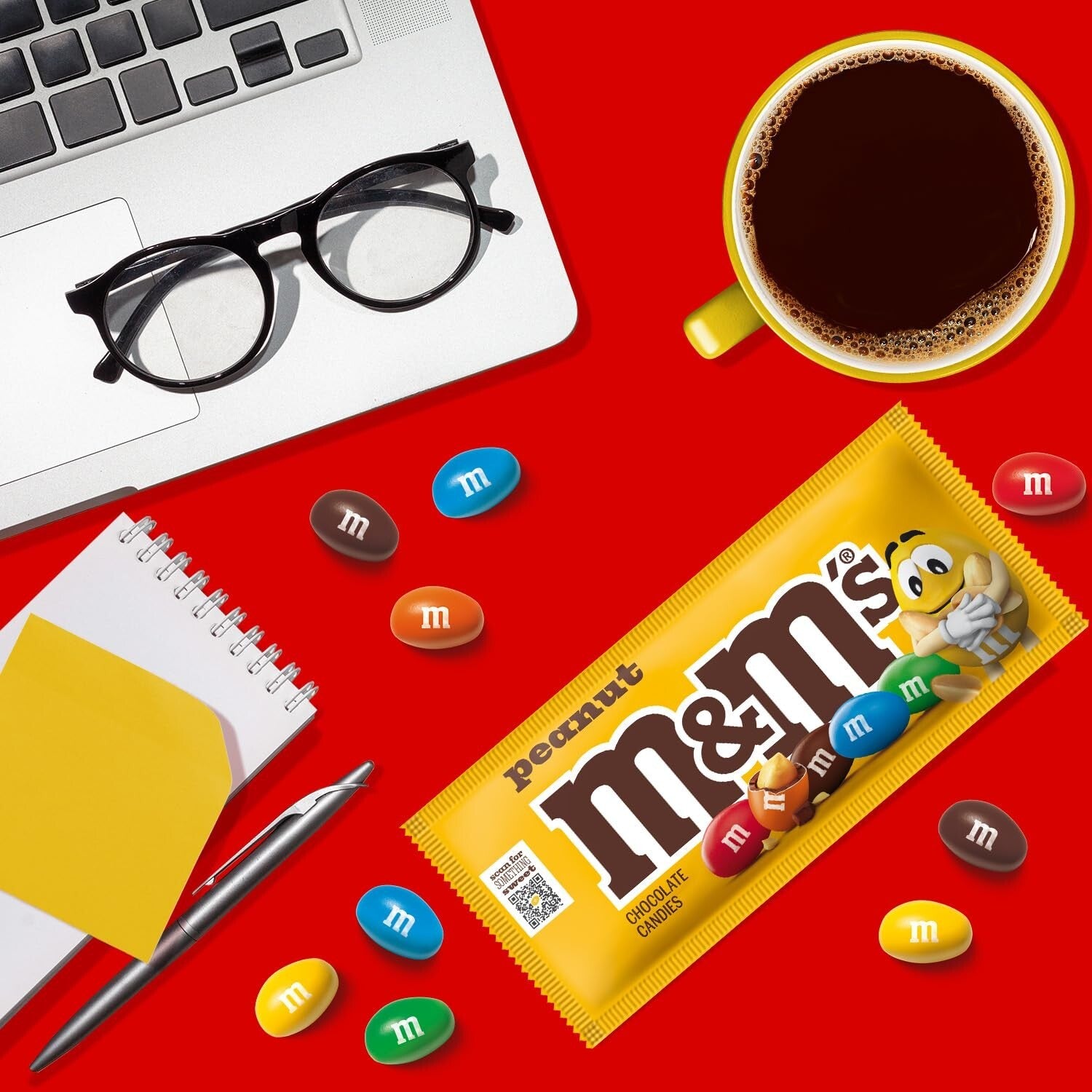 Bulk Peanut Chocolate Candy – 48 Bags of 1.74 oz Individually Wrapped Treats