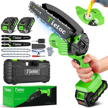 Load image into Gallery viewer, Battery-Powered 6-Inch Mini Chainsaw for Gardeners – Ultimate Cutting Tool Gift