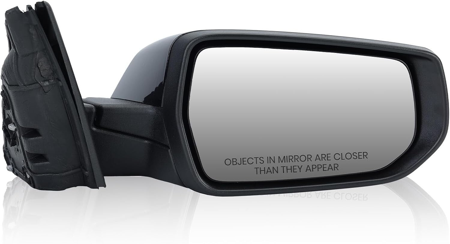 Gloss Black Right Side View Mirror for Chevy Malibu, OE Number: 84705520-PFM