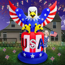 Load image into Gallery viewer, Celebrate Independence Day with 7.2FT Inflatable Eagle – Family Fun for All Ages