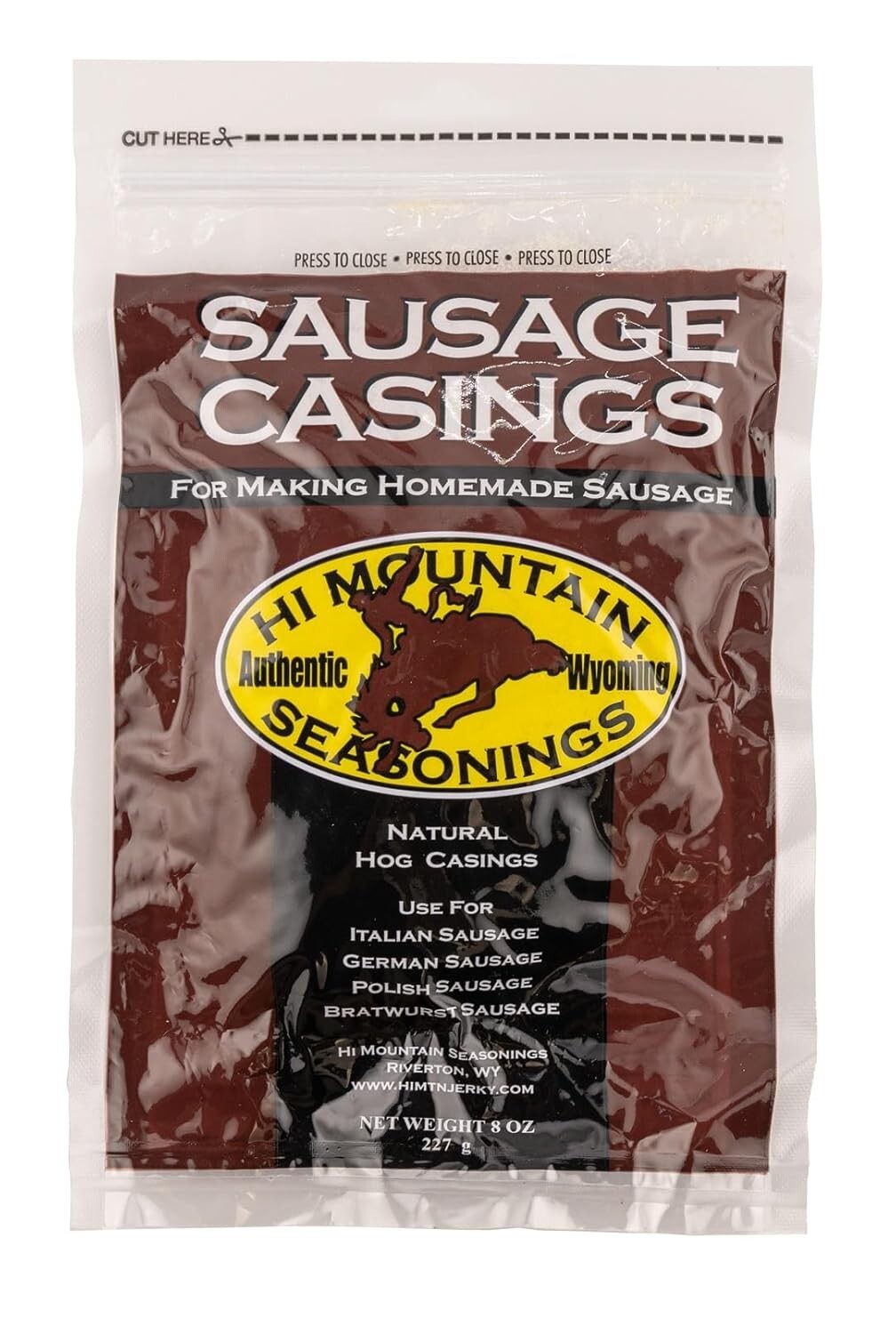 Authentic German Sausage Seasoning Kit with Natural Casings: Easy Home Prep