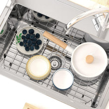 Load image into Gallery viewer, Easy-Clean Sink Protector Grid - 26"L x 14"W, Ideal for Kitchen Organization