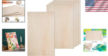 Load image into Gallery viewer, Quality 3mm Thick Plywood Sheets 12 x 20 Inches for Laser Cutting &amp; Staining