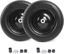 Load image into Gallery viewer, Universal Fit 14.5" Flat-Free Tire &amp; Wheel - Durable, Weather-Resistant Solution