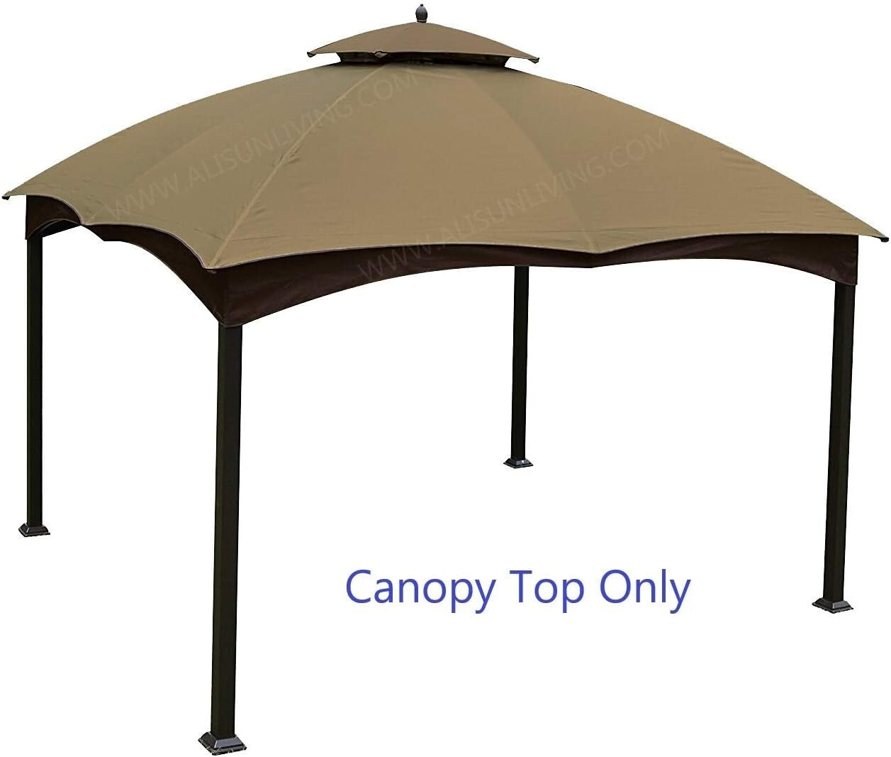 Water-Repellent Replacement Canopy for 10' x 12' Lowe's Gazebo - Air Vent Design